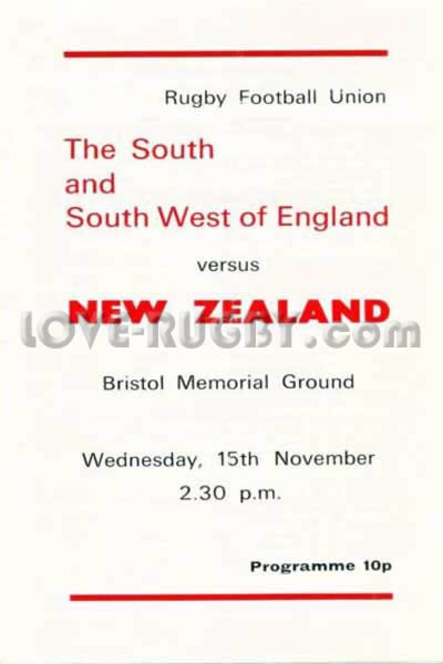 South and South-West Counties New Zealand 1978 memorabilia